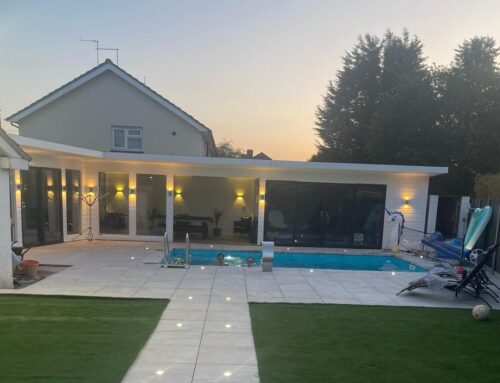 Henbury home renovation with a new pool